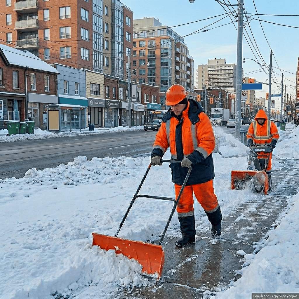 Уборка/вывоз мусора и снега